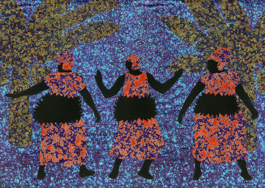 Kiganda dancers remixed